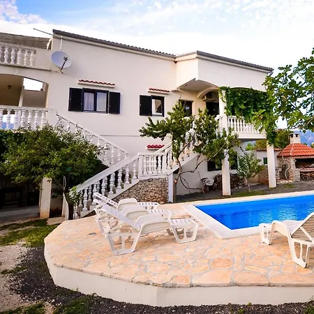 Seaside With A Swimming Pool Vinjerac, Zadar - 6187 Apartman